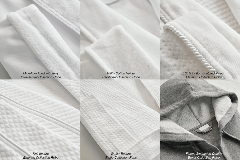Luxury Hotel and Spa Robe Textures